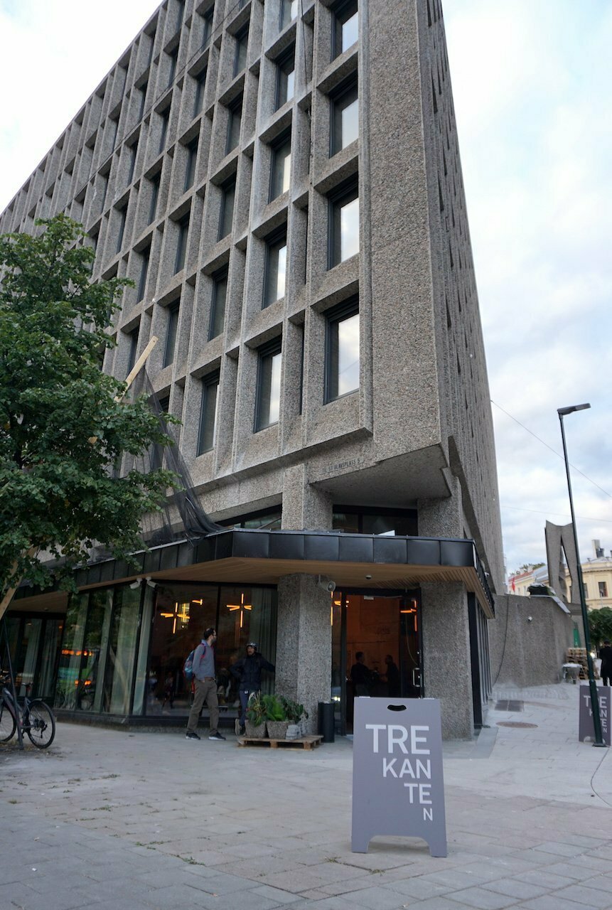 Trekanten inngangsparti